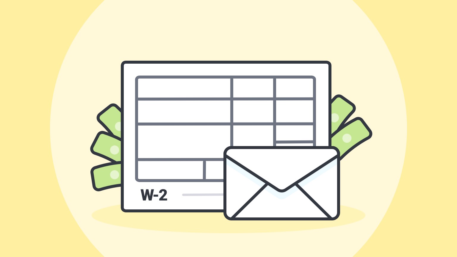 W-2 form clip art image